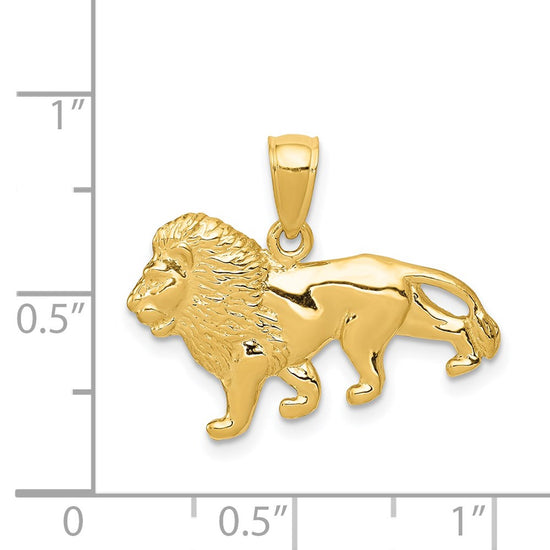 Gold Polished Jungle Animal Pendants