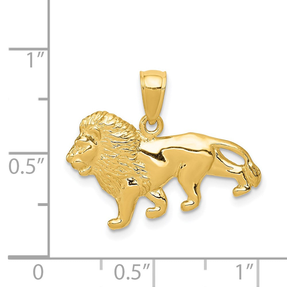 Gold Polished Jungle Animal Pendants