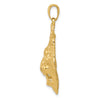 Gold Polished Jungle Animal Pendants