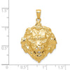 Gold Polished Jungle Animal Pendants