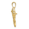 Gold Polished Forest Animal Pendants