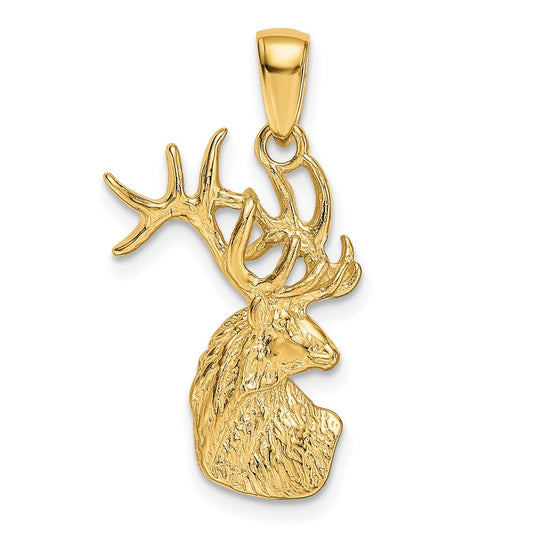 Gold Polished Forest Animal Pendants