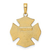 Gold Polished First Responder Pendants
