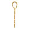 14k Caduceus Charm