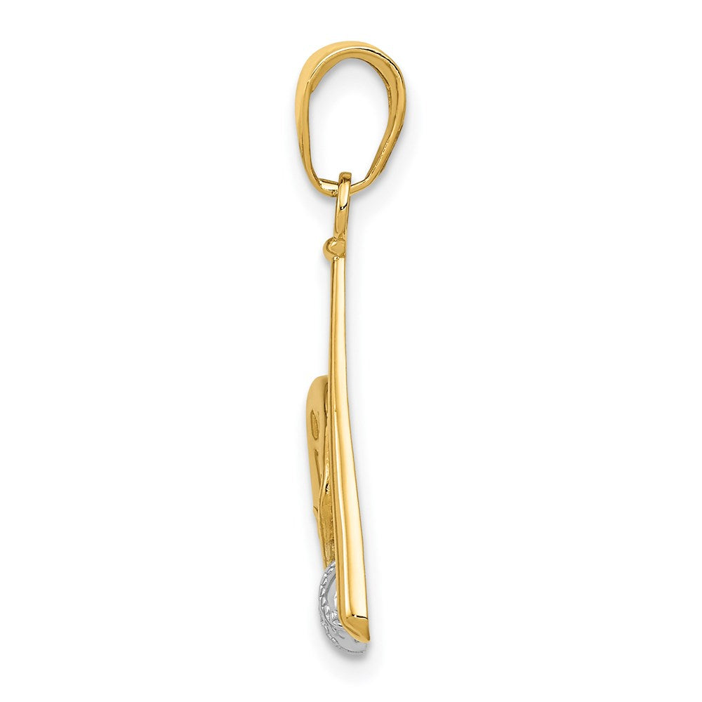 Gold Polished Sports Pendants