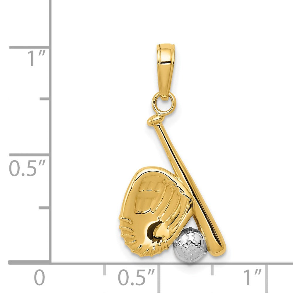 Gold Polished Sports Pendants