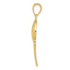 Gold Polished Basketball Pendants