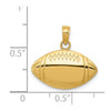 Gold Polished Sports Pendants