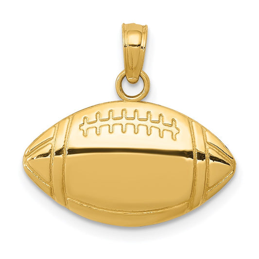 Gold Polished Sports Pendants