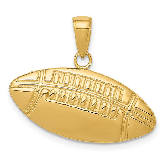 Gold Polished Sports Pendants