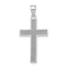 Gold Textured Cross Pendant