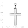 Gold Polished Latin Cross Pendant