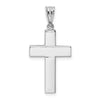 Gold Polished Latin Cross Pendant