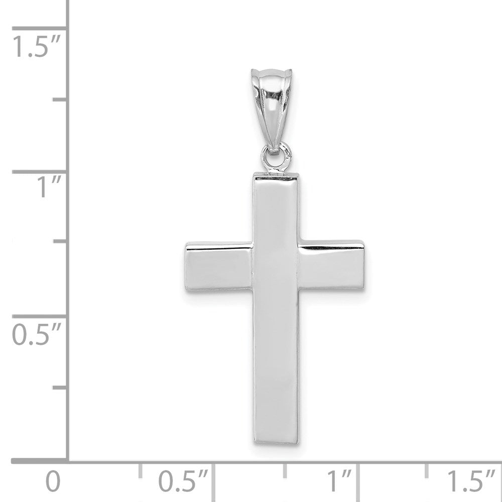 Gold Polished Latin Cross Pendant