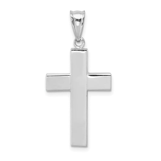 Gold Polished Latin Cross Pendant