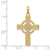 Gold Celtic Cross Pendant