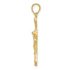 Gold Crucifix Pendant
