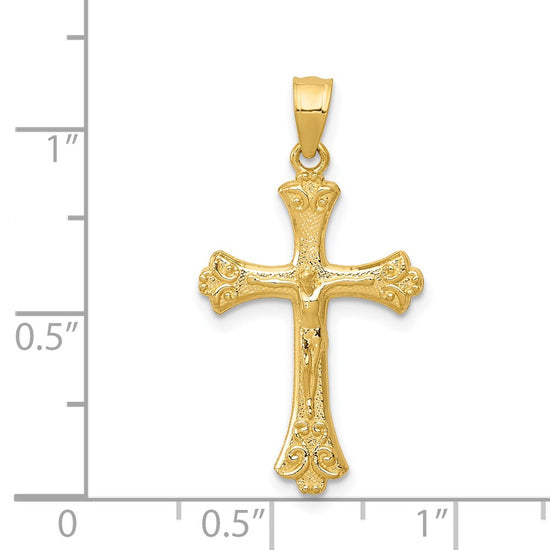 Gold Crucifix Pendant