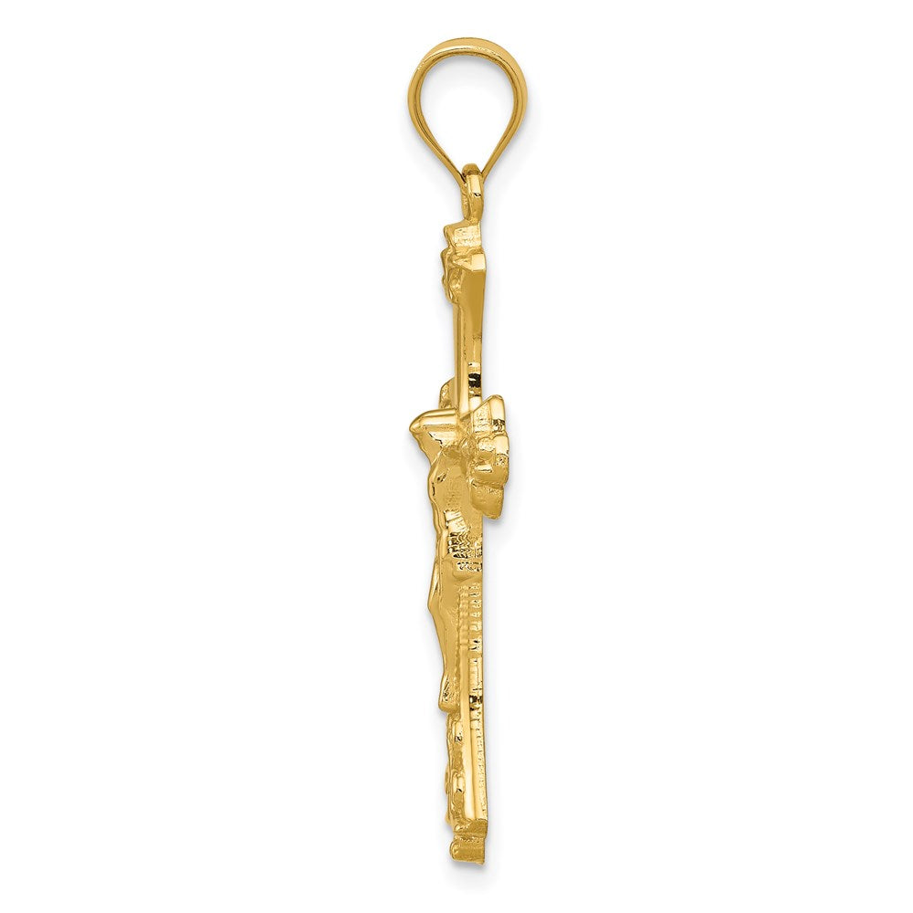 Gold Crucifix Pendant