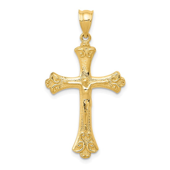 Gold Crucifix Pendant