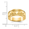 Gold Polished Claddagh Rings