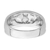 Gold Polished Claddagh Rings