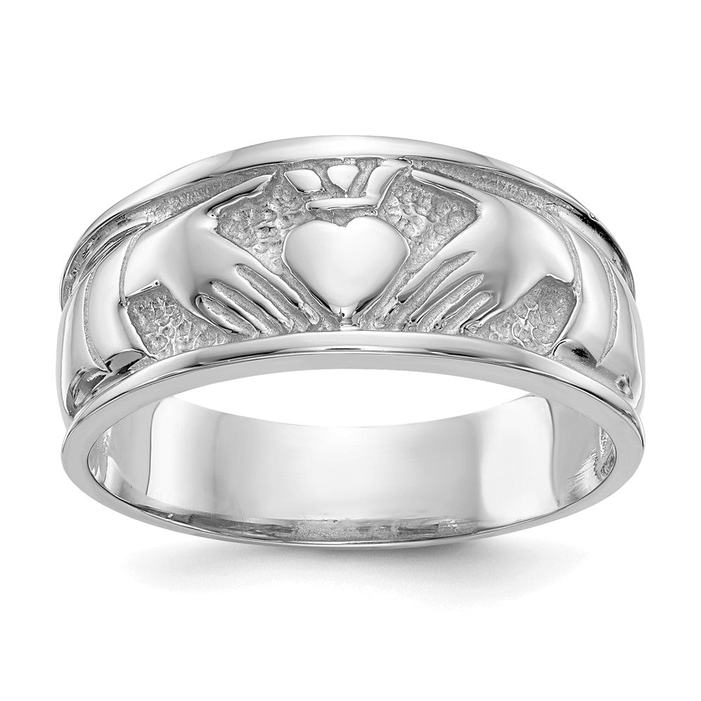 Gold Polished Claddagh Rings