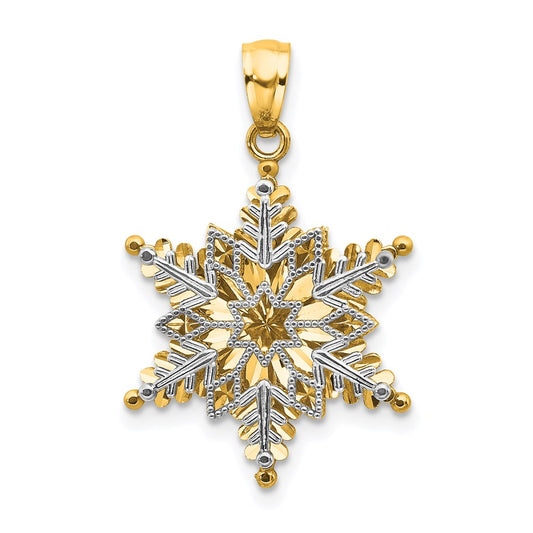 Gold Polished Filigree Pendants