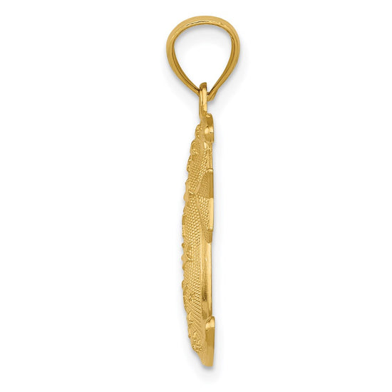 Gold Polished Celestial Pendants