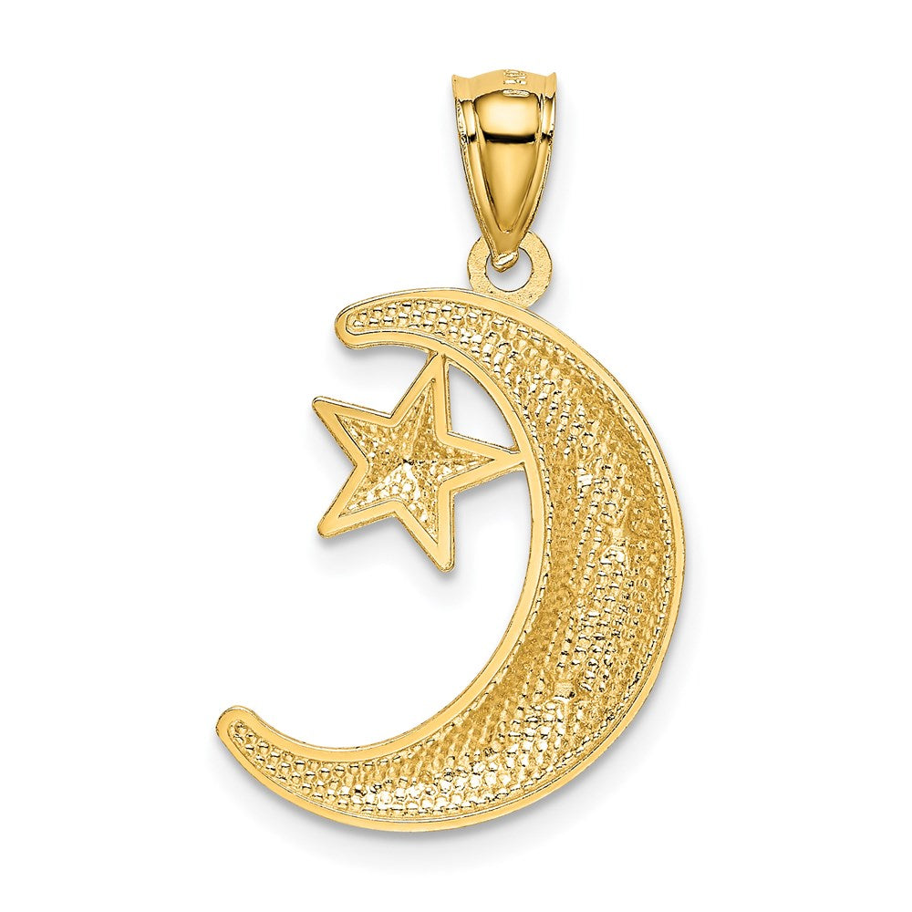 Gold Polished Celestial Pendants