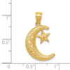 Gold Polished Celestial Pendants