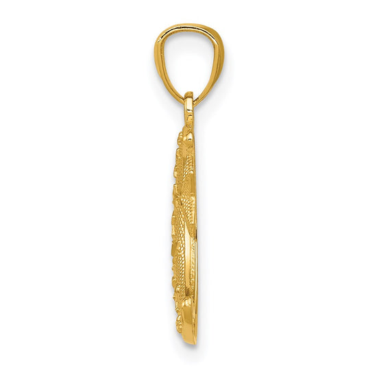Gold Polished Celestial Pendants