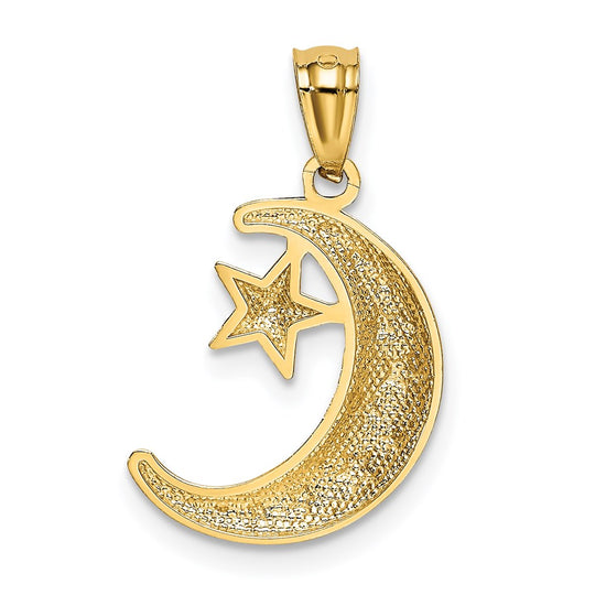 Gold Polished Celestial Pendants