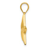 14k Polished Star Pendant