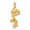 Gold Polished Jungle Animal Pendants