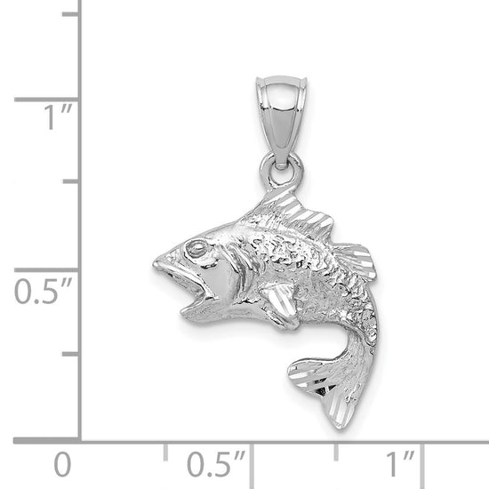 Gold Polished Fish Pendants