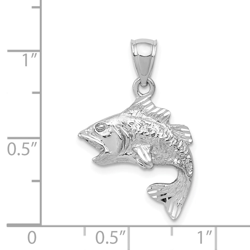 Gold Polished Fish Pendants