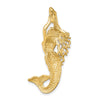 Gold Mermaid Chain Slide