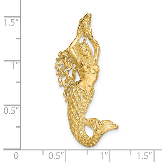 Gold Mermaid Chain Slide