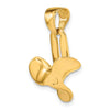 Gold Polished Propeller Pendant