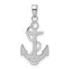 Gold Polished Anchor Pendants