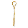 Gold Polished Anchor Pendants