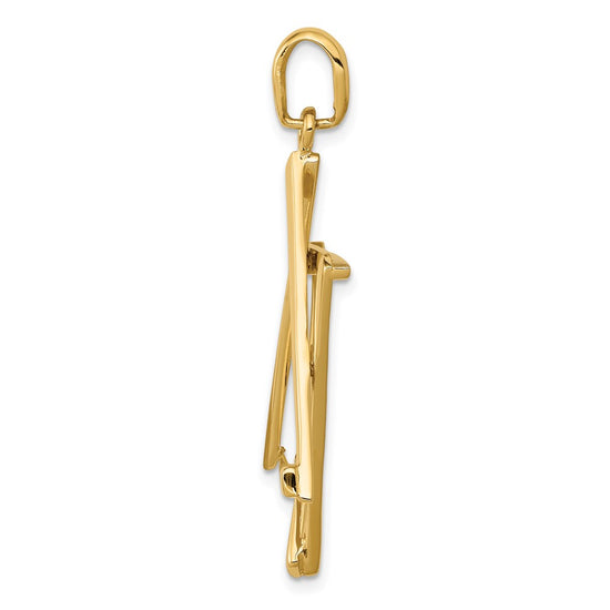 Gold Star of David Pendants