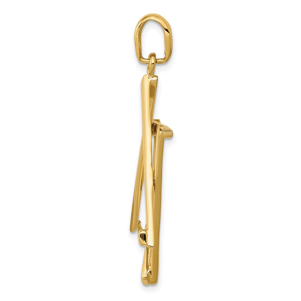Gold Star of David Pendants