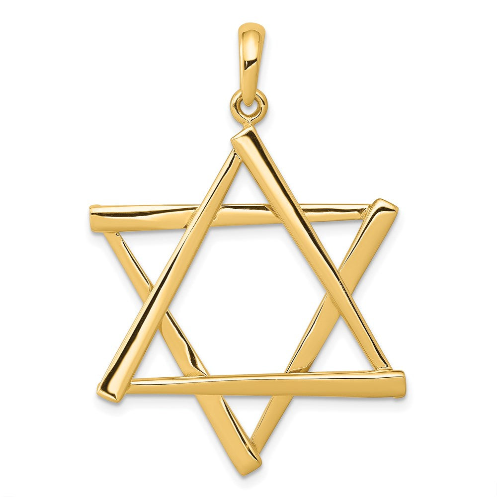 Gold Star of David Pendants