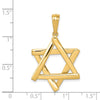 Gold Star of David Pendants