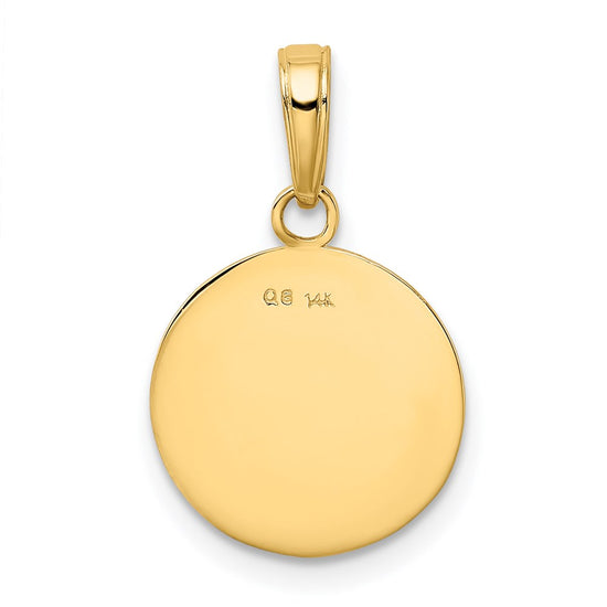 Gold Polished Sports Pendants