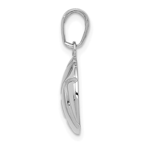 Gold Polished Volleyball Pendants