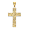 Gold Latin Cross Pendant