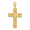 Gold Latin Cross Pendant
